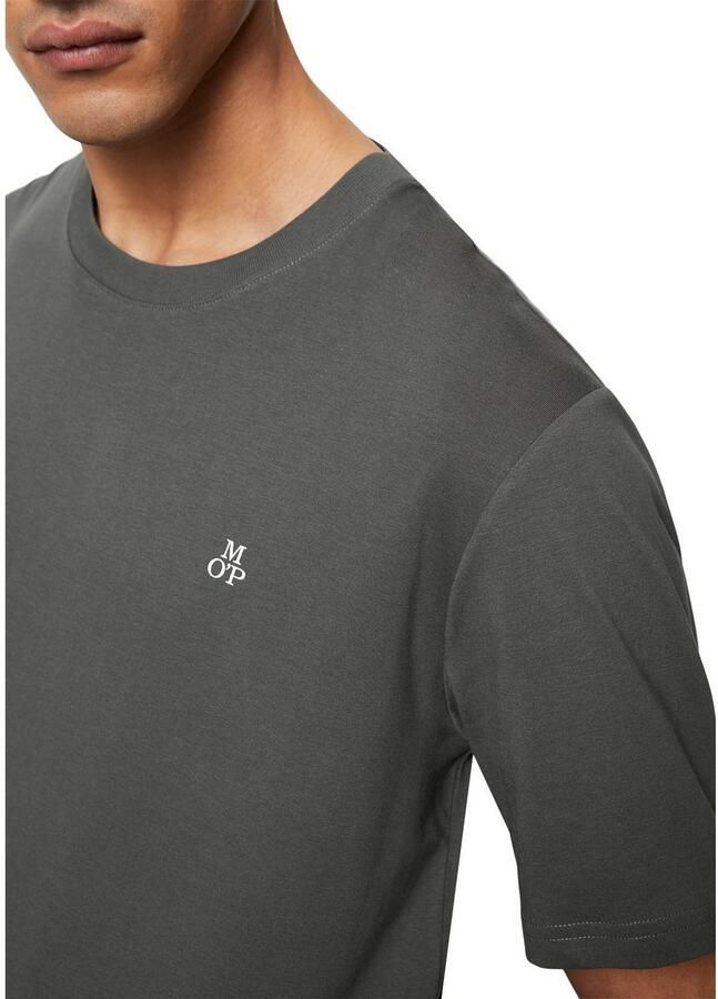 Marc O'Polo T-shirt met rechte pasvorm en ronde hals