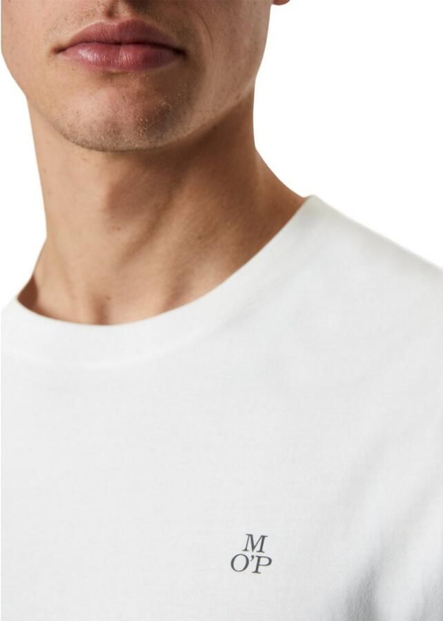 Marc O'Polo T-shirt met rechte pasvorm en ronde hals