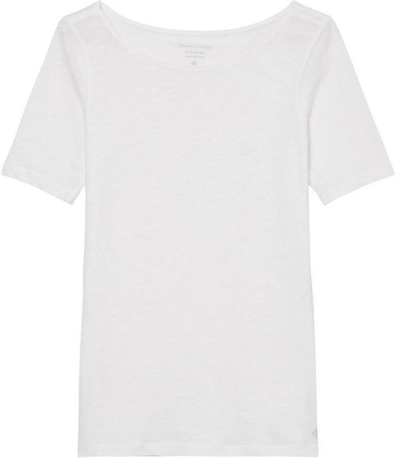 Marc O'Polo Shirt met korte mouwen in gemêleerde look