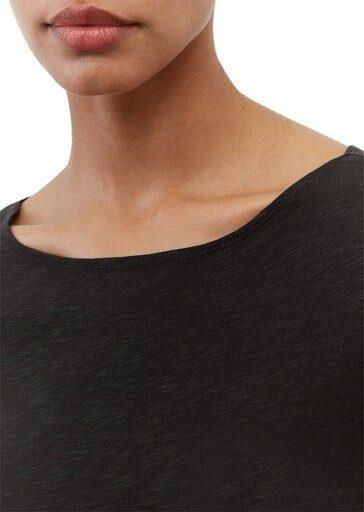 Marc O'Polo Shirt met korte mouwen in gemêleerde look - Foto 3