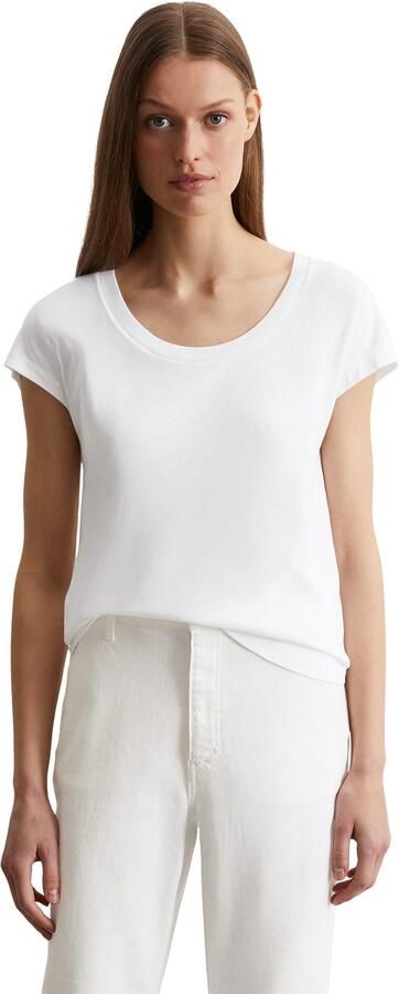 Marc O'Polo Tanktop een subtiel gebogen zoomlijn - Foto 4