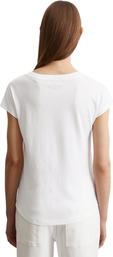 Marc O'Polo Tanktop een subtiel gebogen zoomlijn - Foto 2