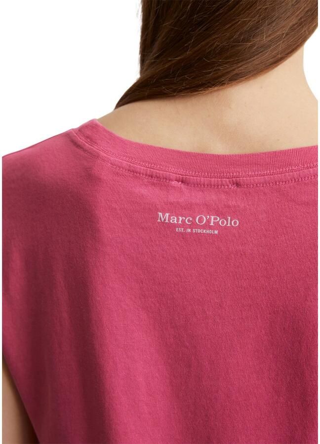 Marc O'Polo Tanktop een subtiel gebogen zoomlijn
