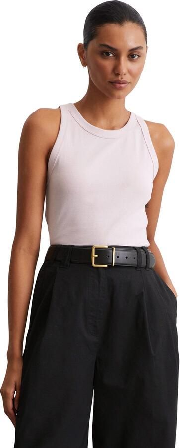 Marc O'Polo Slim fit tanktop van puur katoen - Foto 4