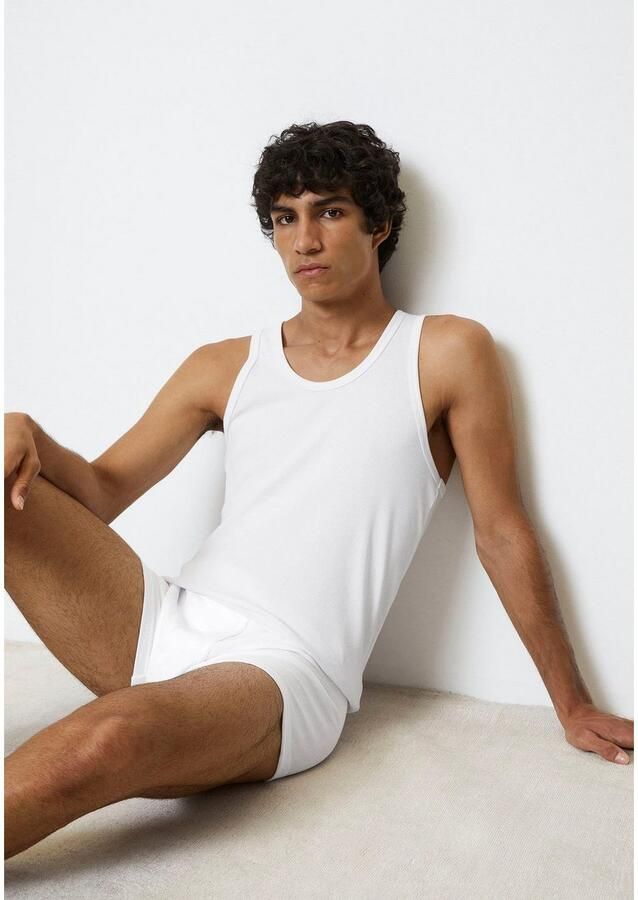 Marc O'Polo Tanktop Iconic rib in aansluitend model (2-delig Set van 2) - Foto 2