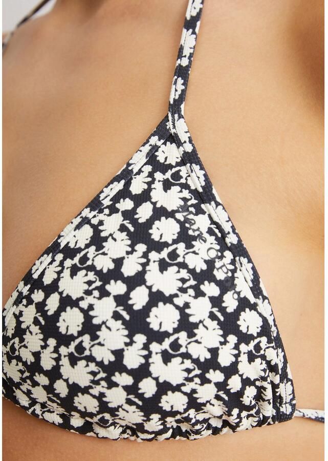Marc O'Polo Triangel-bikinitop Millefleur Bloemendesign sneldrogend om te knopen in de nek & rug - Foto 2