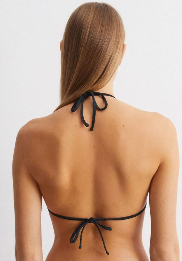 Marc O'Polo Triangel-bikinitop Summer Blacks om te strikken in de nek en op de rug neckholder - Foto 4