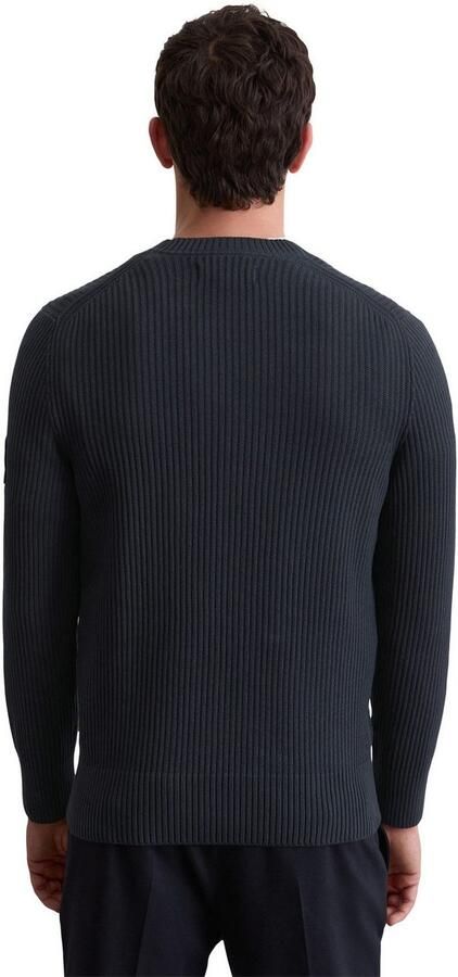 Marc O'Polo Trui met ronde hals DFB Travel Collection van puur bio-katoen regular fit - Foto 3