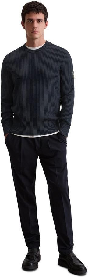 Marc O'Polo Trui met ronde hals DFB Travel Collection van puur bio-katoen regular fit - Foto 4