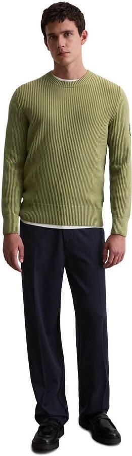 Marc O'Polo Trui met ronde hals DFB Travel Collection van puur bio-katoen regular fit - Foto 4