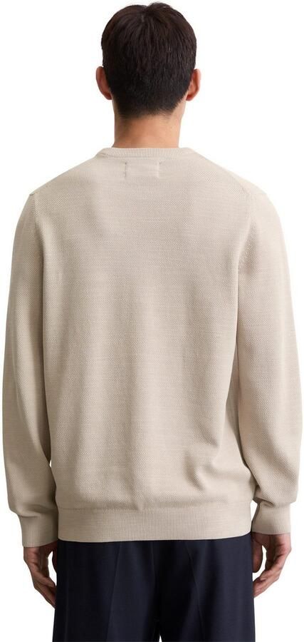 Marc O'Polo Regular fit gebreide pullover van zuiver katoen - Foto 3