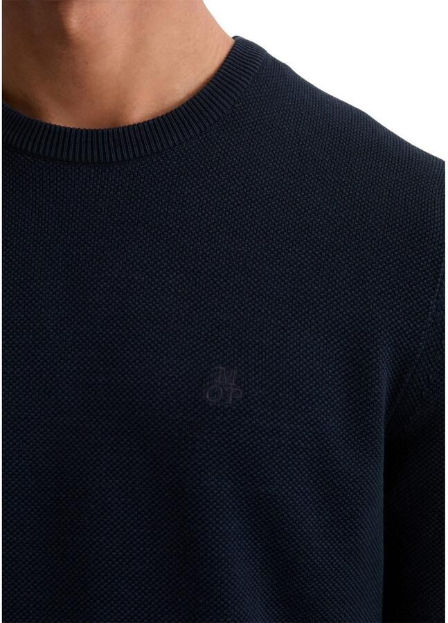 Marc O'Polo Regular fit gebreide pullover van zuiver katoen - Foto 2