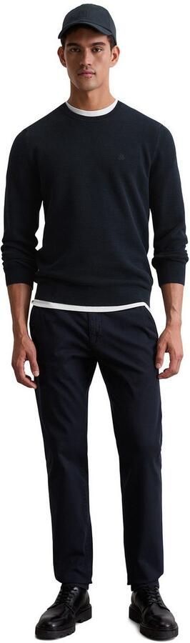 Marc O'Polo Regular fit gebreide pullover van zuiver katoen - Foto 4