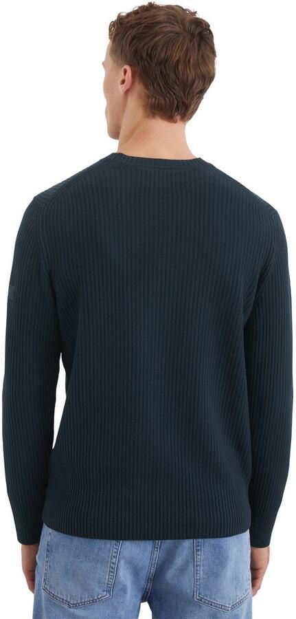 Marc O'Polo Trui met ronde hals met modieuze structuur - Foto 3