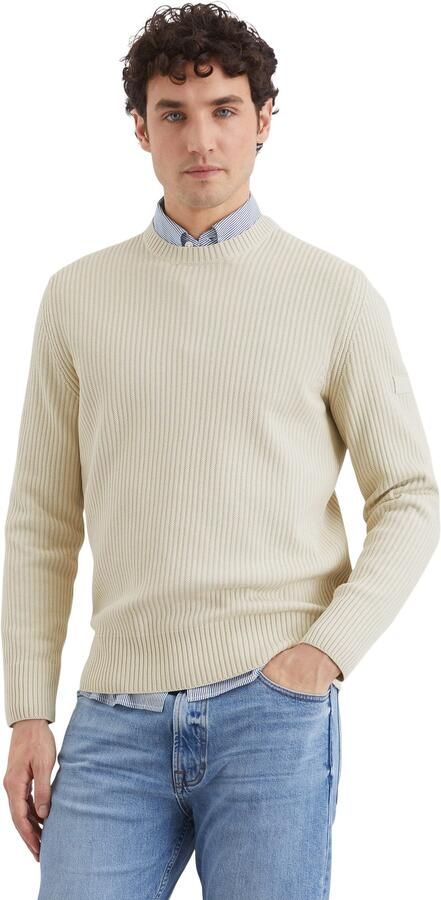 Marc O'Polo Trui met ronde hals met modieuze structuur - Foto 4