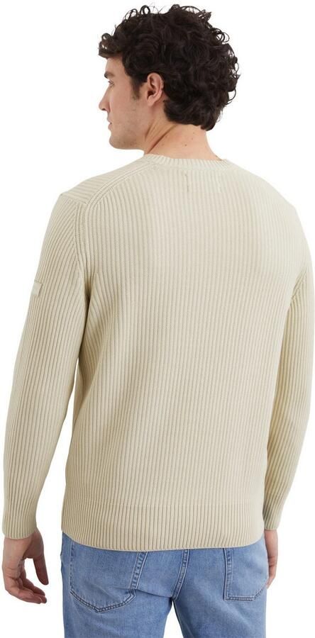 Marc O'Polo Trui met ronde hals met modieuze structuur - Foto 3