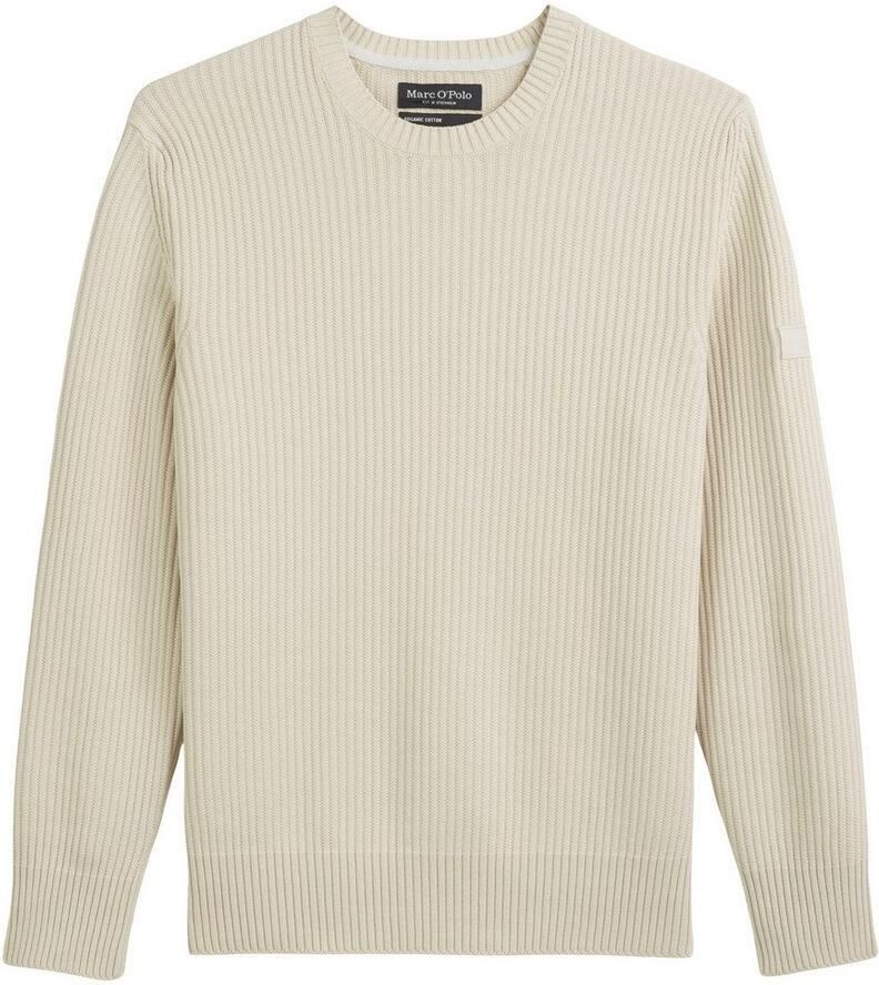 Marc O'Polo Trui met ronde hals met modieuze structuur