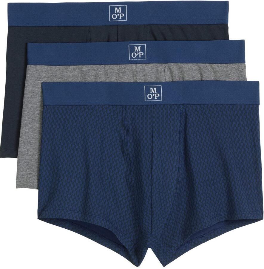 Marc O'Polo Trunk Essentials elastische logotailleband zonder opening (Set van 3) - Foto 4