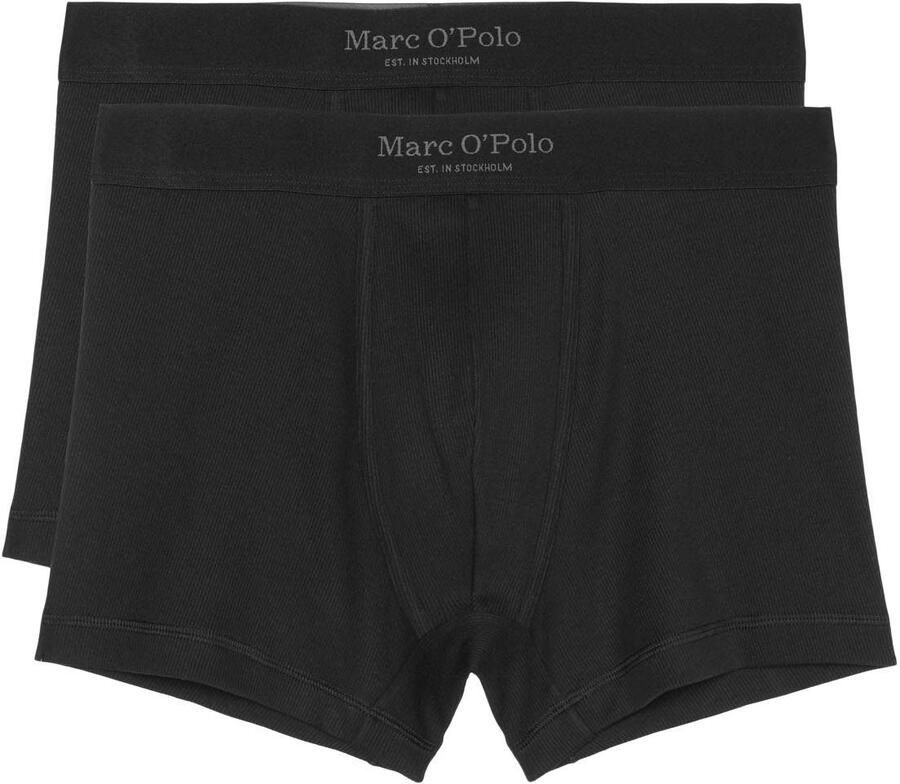 Marc O'Polo Boxershort met elastische band met logo in een set van 2 stuks model 'ICONIC' - Foto 5