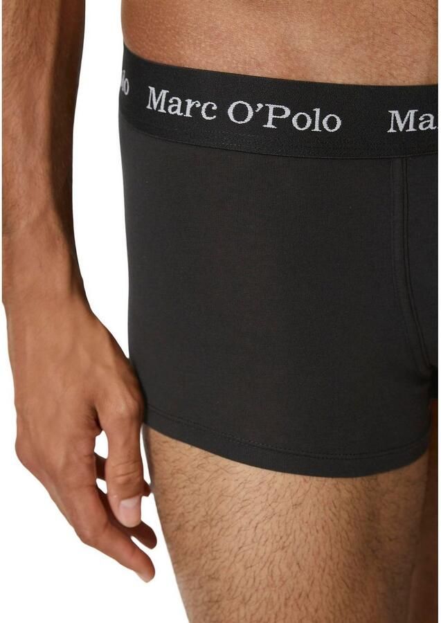 Marc O'Polo Boxershort in effen design in een set van 3 stuks