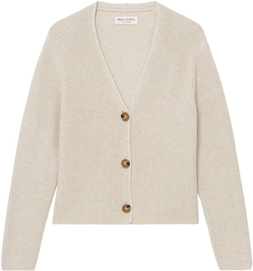 Marc O'Polo Gebreid jack met structuurmotief