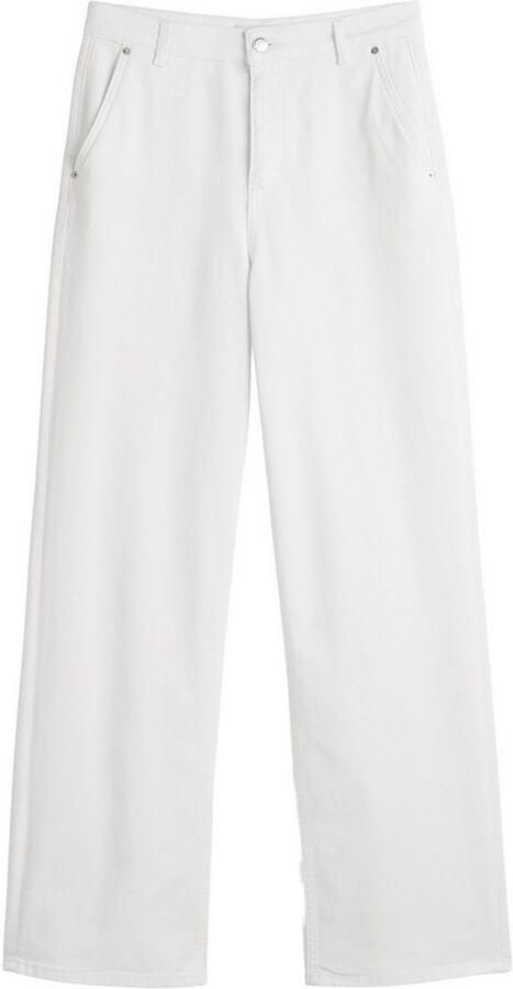 Marc O'Polo Wide leg jeans in een mix van katoen en lyocell model 'LUMA' - Foto 3