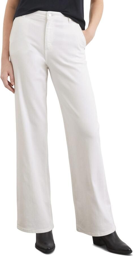 Marc O'Polo Wide leg jeans in een mix van katoen en lyocell model 'LUMA' - Foto 2