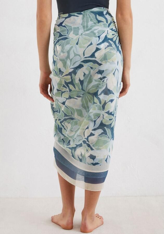 Marc O'Polo XXL-sjaal Multi Floral met veelzijdige draagopties - Foto 2