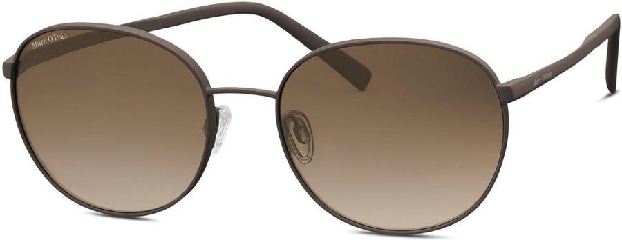 Marc O'Polo Zonnebril 505115 Vorm rond logo op de poot en glas polyamide UV 400 - Foto 2