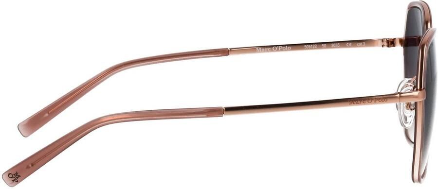 Marc O'Polo Zonnebril 505122 Vorm Hexagoon hoogwaardige verloopglazen Polyamide UV 400