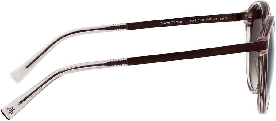 Marc O'Polo Zonnebril 506215 Vorm rond logo op de poot en glas polyamide UV 400