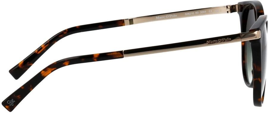 Marc O'Polo Zonnebril 506216 Vorm Panto logo op de bril en glas polyamide UV 400