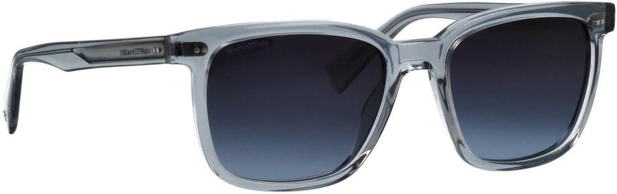 Marc O'Polo Zonnebril 506218 Vorm vierkant hoekig logo op de bril en het glas CR 39 - Foto 3