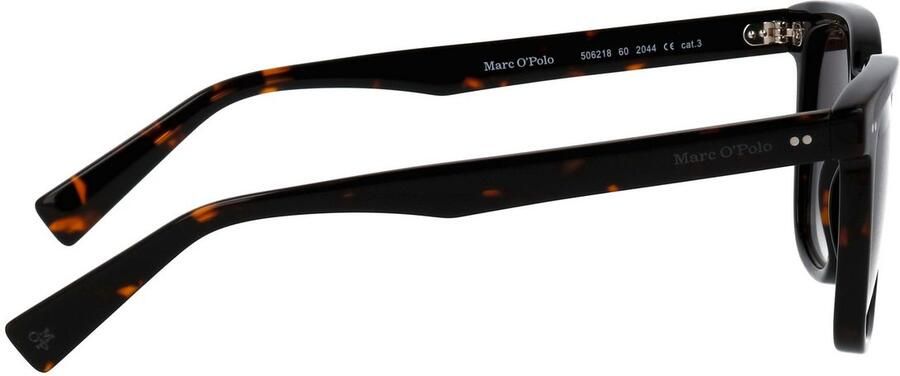 Marc O'Polo Zonnebril 506218 Vorm vierkant hoekig logo op de bril en het glas CR 39