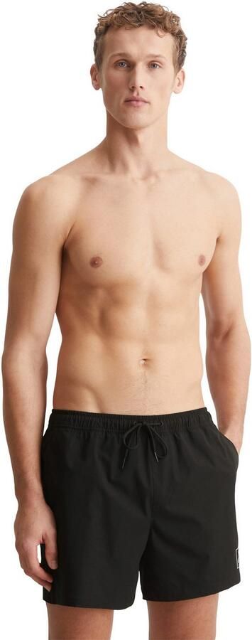 Marc O'Polo Zwemshort Elastische band met tunnelkoord zijzakken - Foto 3