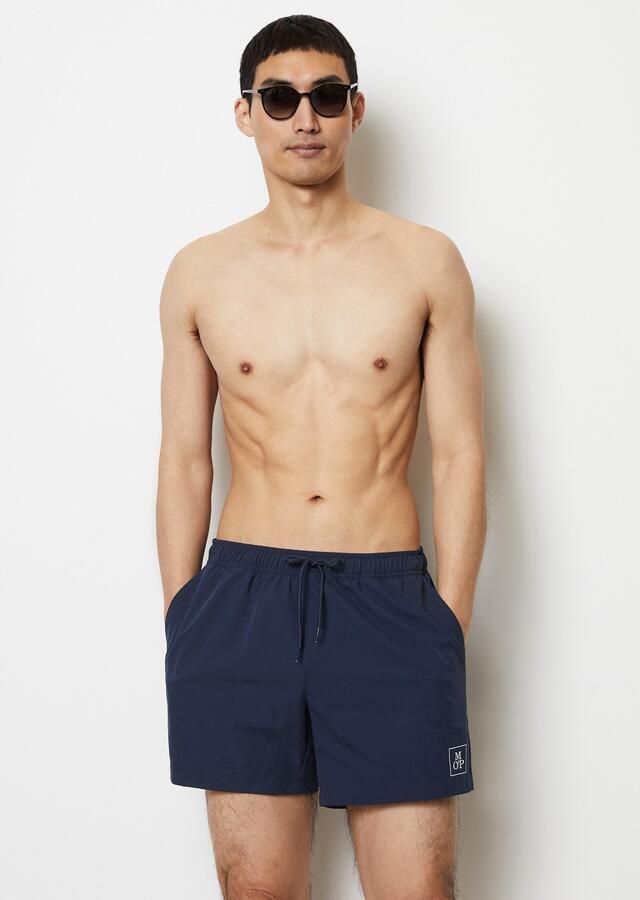 Marc O'Polo Zwemshort Essentials met stijlvolle logoprint - Foto 5