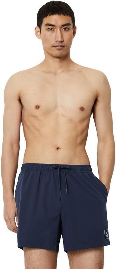 Marc O'Polo Zwemshort Essentials met stijlvolle logoprint - Foto 2