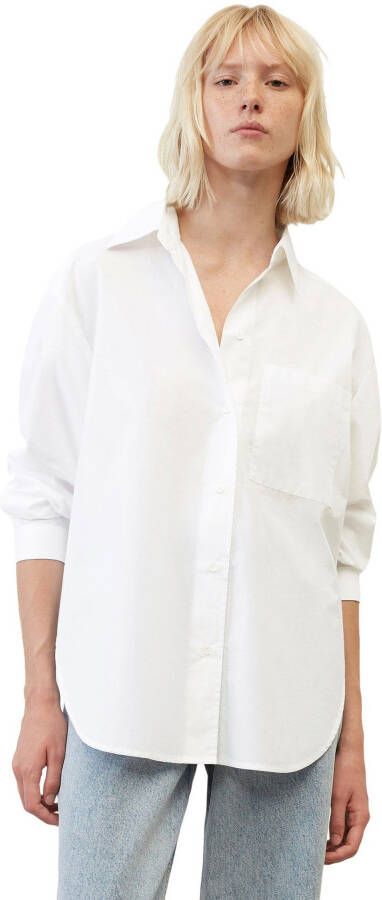 Marc O'Polo Damesblouse met lange mouwen White Dames