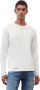 Marc O'Polo Shirt met lange mouwen van katoen met labelprint - Thumbnail 2