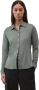 Marc O'Polo Jersey blouse regular fit Groen Dames - Thumbnail 1
