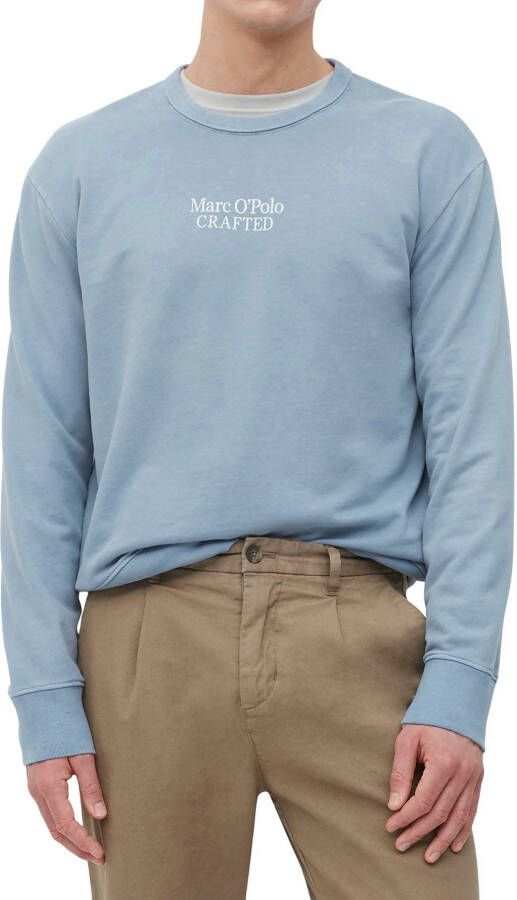 Marc O'Polo Sweatshirt Blauw Heren