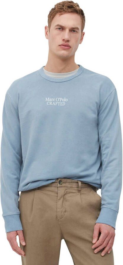 Marc O'Polo Sweatshirt Blauw Heren