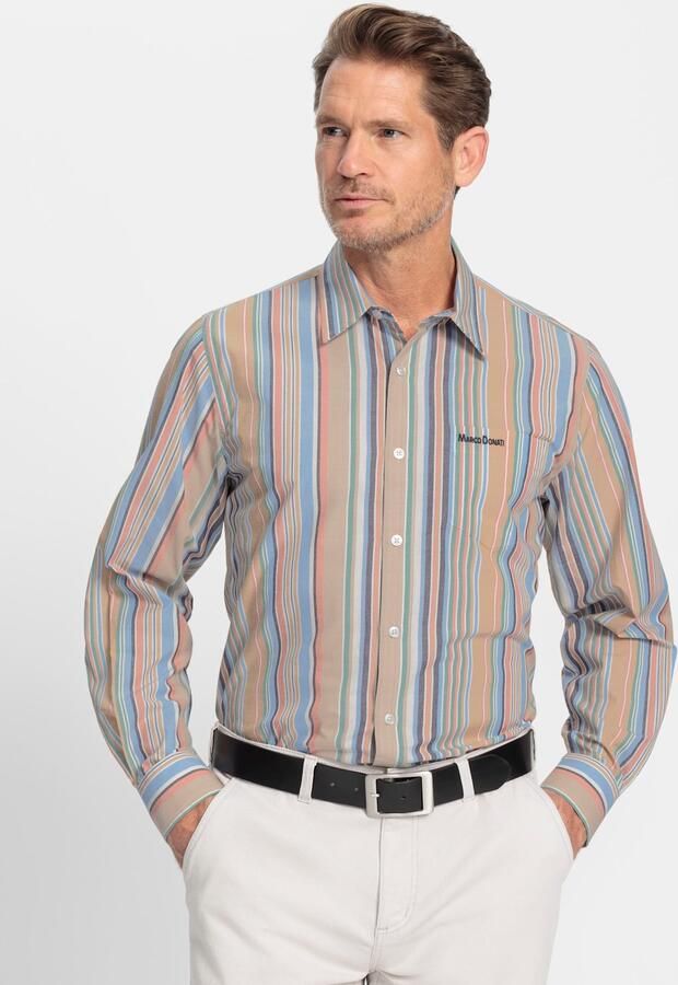 Marco Donati Overhemd met lange mouwen - Foto 3