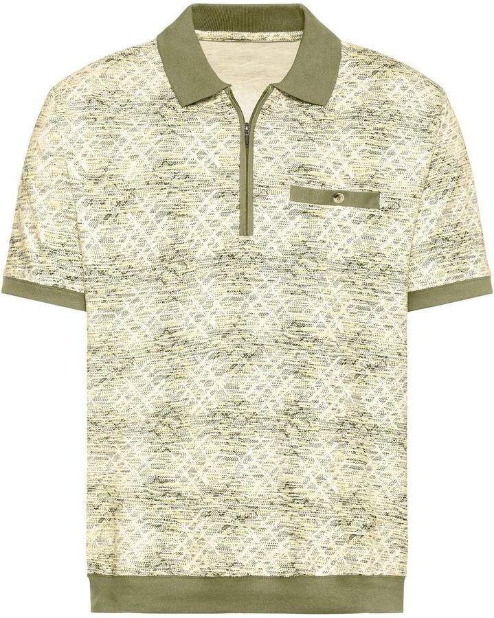 Marco Donati Poloshirt met korte mouwen (1-delig)
