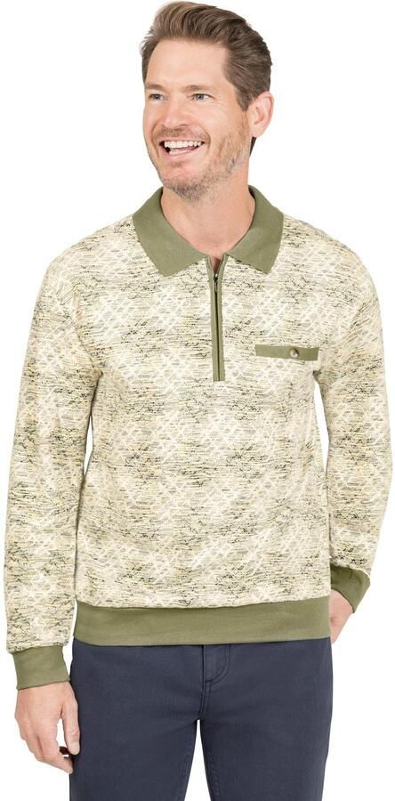 Marco Donati Poloshirt met lange mouwen (1-delig) - Foto 3