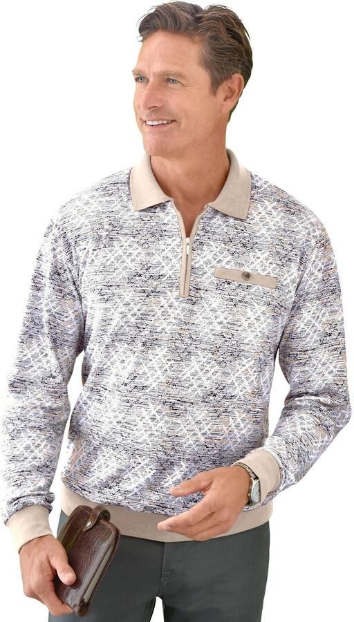 Marco Donati Poloshirt met lange mouwen (1-delig) - Foto 2