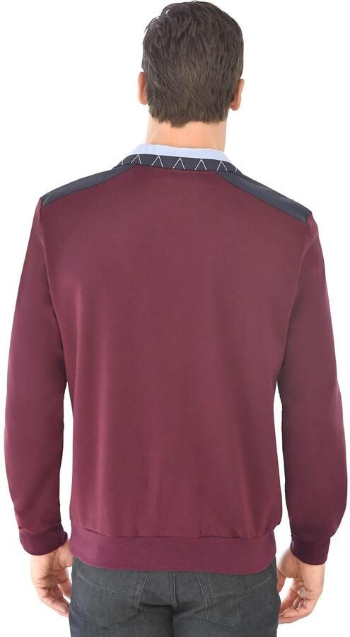 Marco Donati Poloshirt Shirt met lange mouwen (1-delig)