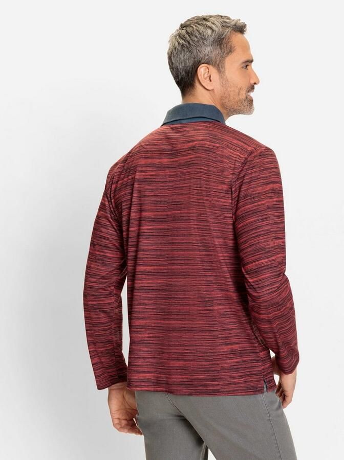 Marco Donati Shirt met lange mouwen Poloshirt met lange mouwen (1-delig) - Foto 2