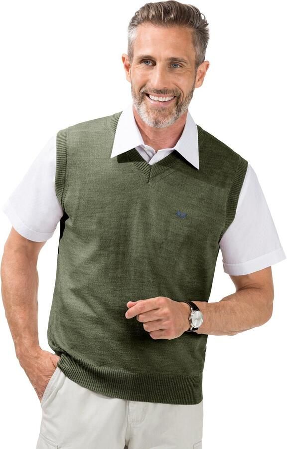 Marco Donati Trui met V-hals Slip-over - Foto 3