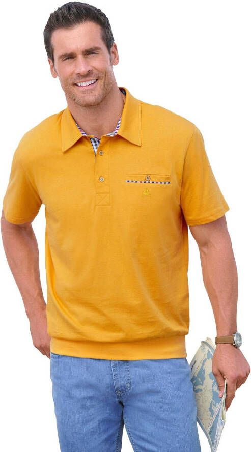 Marco Donati Poloshirt Shirt met korte mouwen (1-delig)